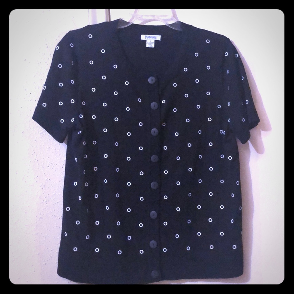 Short sleeve sweater